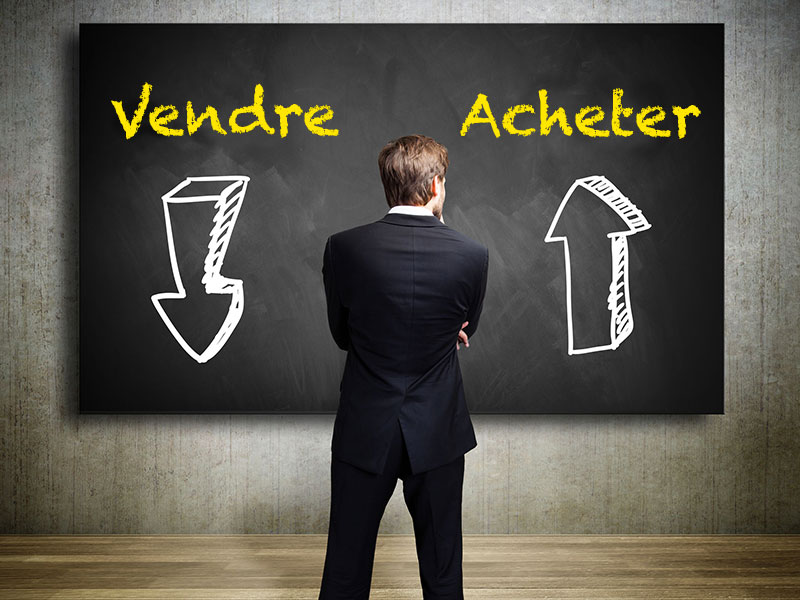 Hésiter entre vendre et acheter